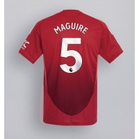 Dres Manchester United Harry Maguire #5 Domáci 2024-25 Krátky Rukáv